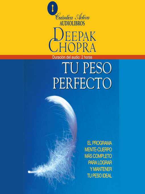 Title details for Tu Peso Perfecto by Deepak Chopra - Available